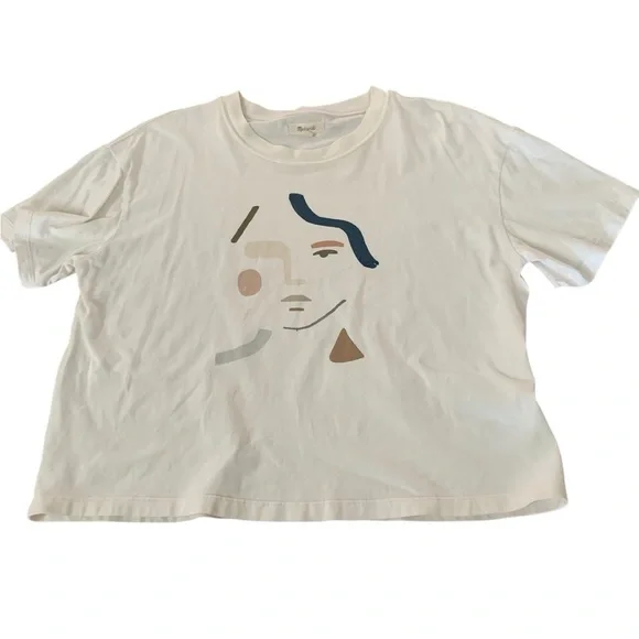 Madewell in Residence x Kit Agar Easy Crop Tee - Picture 5 of 9